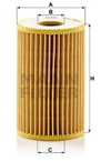 Alyvos filtras (MANN-FILTER) HU 7001 X