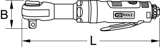 Refractometer, 149mm (KS TOOLS) 550.1290