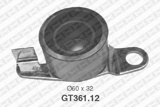 Įtempiklio skriemulys, paskirstymo diržas (SNR) GT361.12