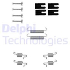 Rankinio stabdžio kaladėlių montavimo komplektas (DELPHI) LY1338