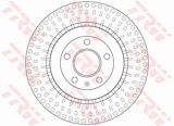 Stabdžių diskas (TRW) DF6175S