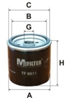 Alyvos filtras (MFILTER) TF6511