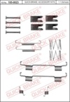 Rankinio stabdžio kaladėlių montavimo komplektas (QUICK BRAKE) 1050023