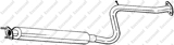 Priekinis duslintuvas (BOSAL) 283-401