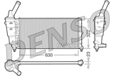 Radiatorius, variklio aušinimas (DENSO) DRM13005