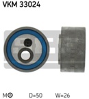 Įtempiklio skriemulys, V formos rumbuotas diržas (SKF) VKM33024