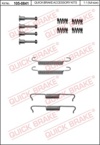 Rankinio stabdžio kaladėlių montavimo komplektas (QUICK BRAKE) 1050841