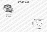 Paskirstymo diržo komplektas (SNR) KD453.02
