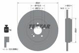Stabdžių diskas (TEXTAR) 92103303