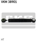 Įtempiklio skriemulys, V formos rumbuotas diržas (SKF) VKM38901