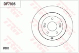 Stabdžių diskas (TRW) DF7996