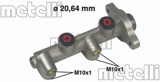 Pagrindinis stabdžių cilindras (METELLI) 05-0118