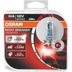 H4 OSRAM NIGHT BREAKER UNLIMITED +110% šviesos 60/55W12V