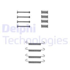 Rankinio stabdžio kaladėlių montavimo komplektas (DELPHI) LY1115