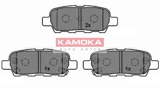 Stabdžių trinkelių rinkinys, diskinis stabdys (KAMOKA) JQ1013386