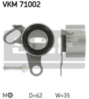 Įtempiklio skriemulys, paskirstymo diržas (SKF) VKM 71002