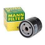 Alyvos filtras; filtras, hidraulinė sistema; filtras, karterio alsuoklis (MANN-FILTER) W 712