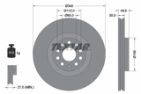 Stabdžių diskas VW P. CC/GOLF/PASSAT/TIGUAN 1,4-3,6 FSI 08- (TEXTAR) 92229805