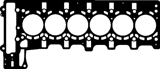 Tarpiklis, cilindro galva (ELRING) 186.030