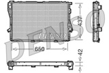 Radiatorius, variklio aušinimas (DENSO) DRM05068