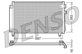 Kondensatorius, oro kondicionierius (DENSO) DCN36002