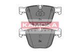 Stabdžių trinkelių rinkinys, diskinis stabdys (KAMOKA) JQ1013344