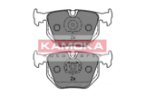 Stabdžių trinkelių rinkinys, diskinis stabdys (KAMOKA) JQ1012966