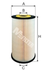 Alyvos filtras (MFILTER) TE605