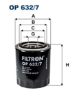 Alyvos filtras (FILTRON) OP632/7