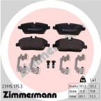 Stabdžių trinkelių rinkinys, diskinis stabdys (ZIMMERMANN) 23915.175.3