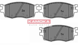 Stabdžių trinkelių rinkinys, diskinis stabdys (KAMOKA) JQ1013910