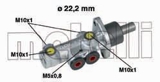 Pagrindinis stabdžių cilindras (METELLI) 05-0353