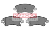 Stabdžių trinkelių rinkinys, diskinis stabdys (KAMOKA) JQ1013146