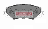 Stabdžių trinkelių rinkinys, diskinis stabdys (KAMOKA) JQ1018272
