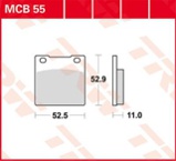 Stabdžių kaladėlės (TRW) MCB55