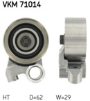 Įtempiklio skriemulys, paskirstymo diržas (SKF) VKM 71014