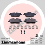 Stabdžių trinkelių rinkinys, diskinis stabdys (ZIMMERMANN) 25215.190.2