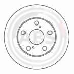 Stabdžių diskas (A.B.S.) 16220