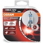HB3 / 9005 OSRAM NIGHT BREAKER UNLIMITED +110% šviesos 60W12V