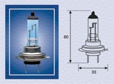 Lemputė, prožektorius; lemputė, priekinis žibintas; lemputė, rūko žibintas; lemputė (MAGNETI MARELLI) 002558100000