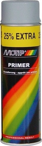 Gruntas pilkas 500ml 1x6 (Motip) 04054 Gruntas pilkas 500ml 1x6 (Motip) 04054